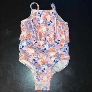 Floral Ruffle Swimsuit